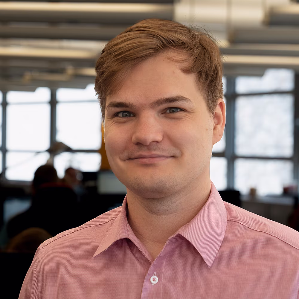 Alexander Gehlsdorf im Büro